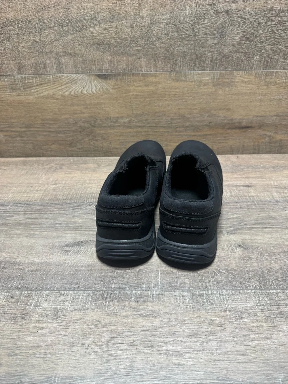 Red Wing Shoes Black Slip-On Work Loafers